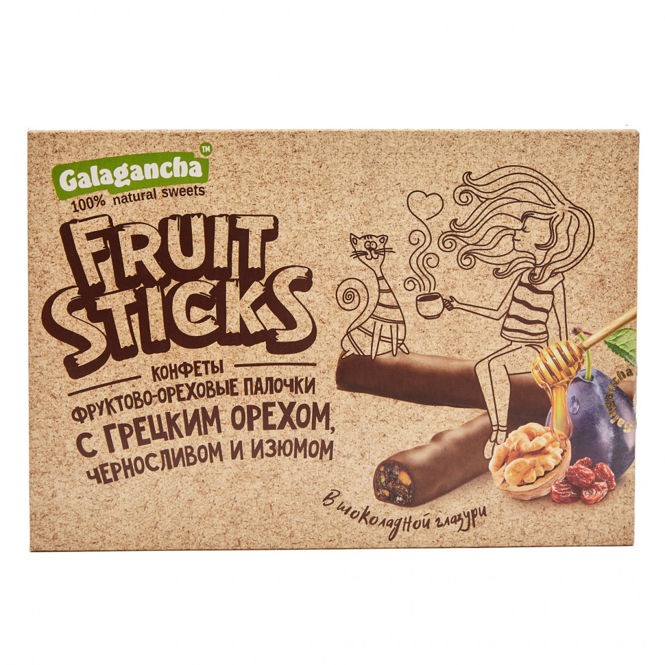  Берестов КРАФТ Fruit Stiсks с черносливом и грецким орехом, 175г в Гатчине