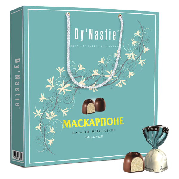 №3 Династия Сумка 170г Конфеты "Маскапроне" в Гатчине