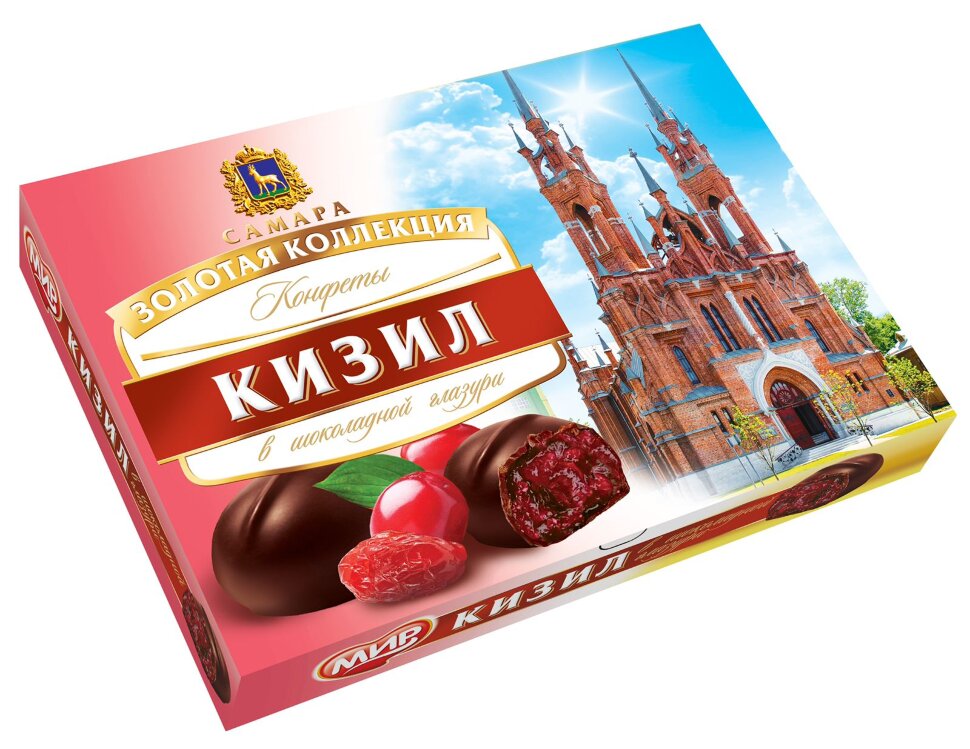  КФ МИР Кизил в шоколадной глазури 160г в Гатчине
